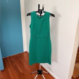 Banana Republic Emerald Green Sleeveless Sheath Dress